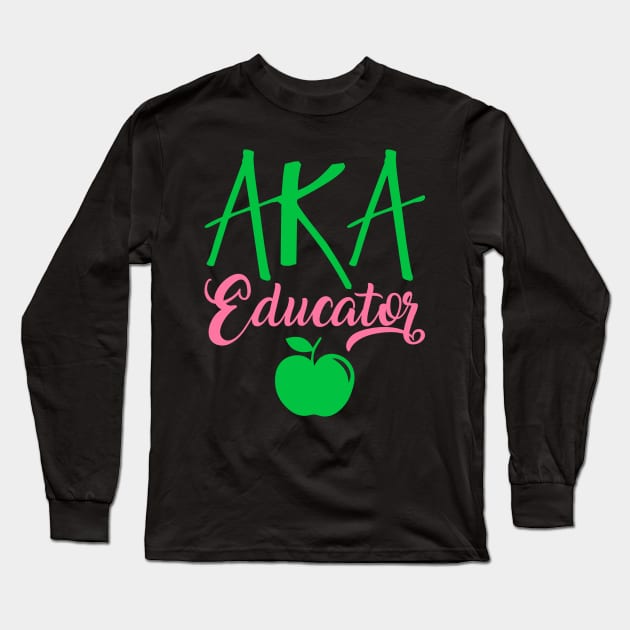 AKA Pretty Wear Long Sleeve T-Shirt by The Greek Mall